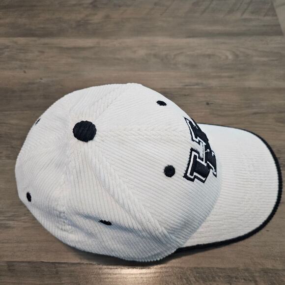 Vintage University of Kentucky Wildcats Fitted Hat Cap White Corduroy UK NCAA - Picture 6 of 8